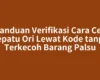 Panduan Verifikasi Cara Cek Sepatu Ori Lewat Kode tanpa Terkecoh Barang Palsu