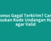 Bonus Gagal Terkirim? Cara Masukan Kode Undangan Hago agar Valid