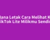 Di Mana Letak Cara Melihat Kode TikTok Lite Milikmu Sendiri