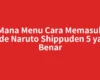 Di Mana Menu Cara Memasukan Kode Naruto Shippuden 5 yang Benar