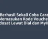 Berhasil Sekali Coba Cara Memasukan Kode Voucher Indosat Lewat Dial dan MyIM3
