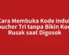 Cara Membuka Kode Induk Voucher Tri tanpa Bikin Kode Rusak saat Digosok