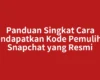 Panduan Singkat Cara Mendapatkan Kode Pemulihan Snapchat yang Resmi