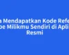 Cara Mendapatkan Kode Referral Vtube Milikmu Sendiri di Aplikasi Resmi