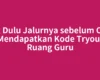 Cek Dulu Jalurnya sebelum Cara Mendapatkan Kode Tryout Ruang Guru