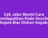 Cek Jalur Resmi Cara Mendapatkan Kode Voucher Shopee Biar Diskon Kepakai